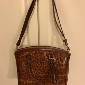 Brand new Brahmin bag with tassel.